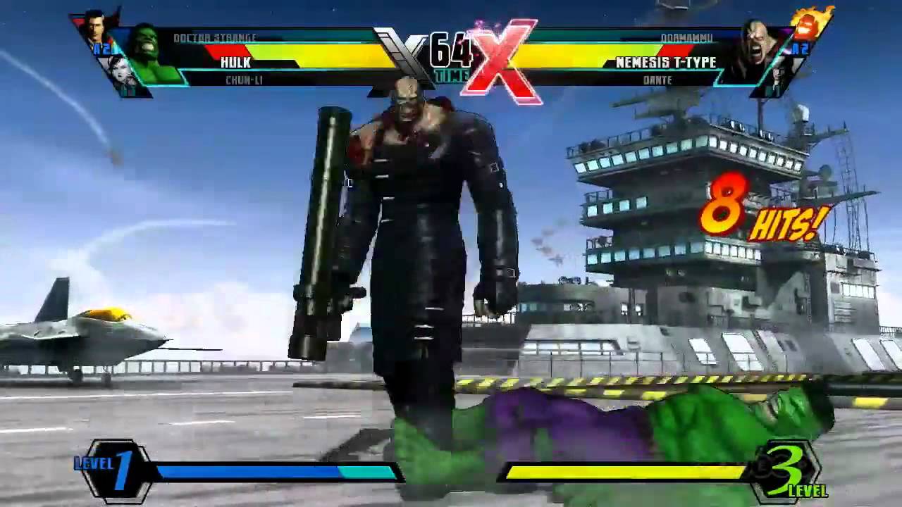 Ultimate Marvel VS Capcom 3 - Dr. Strange VS. Nemesis - Gamescon 2011 ...