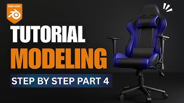 Realistic Materials & Textures for Gaming Chair in Blender (Part 4 | Final)