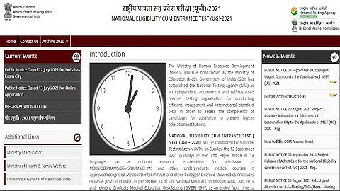 NEET 2021: NTA reopens correction window to make changes in phase 1, 2 application forms