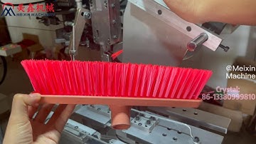 High Speed 2Axis Broom Tufting Machine Broom Making Machine