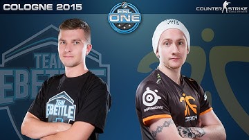 CS:GO - eBettle vs. Fnatic [Inferno] - ESL One Cologne 2015 - Group C