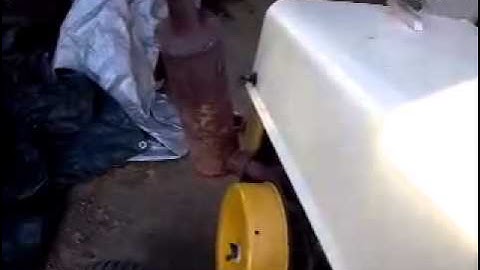 Modified cub cadet 122 cold start and drive