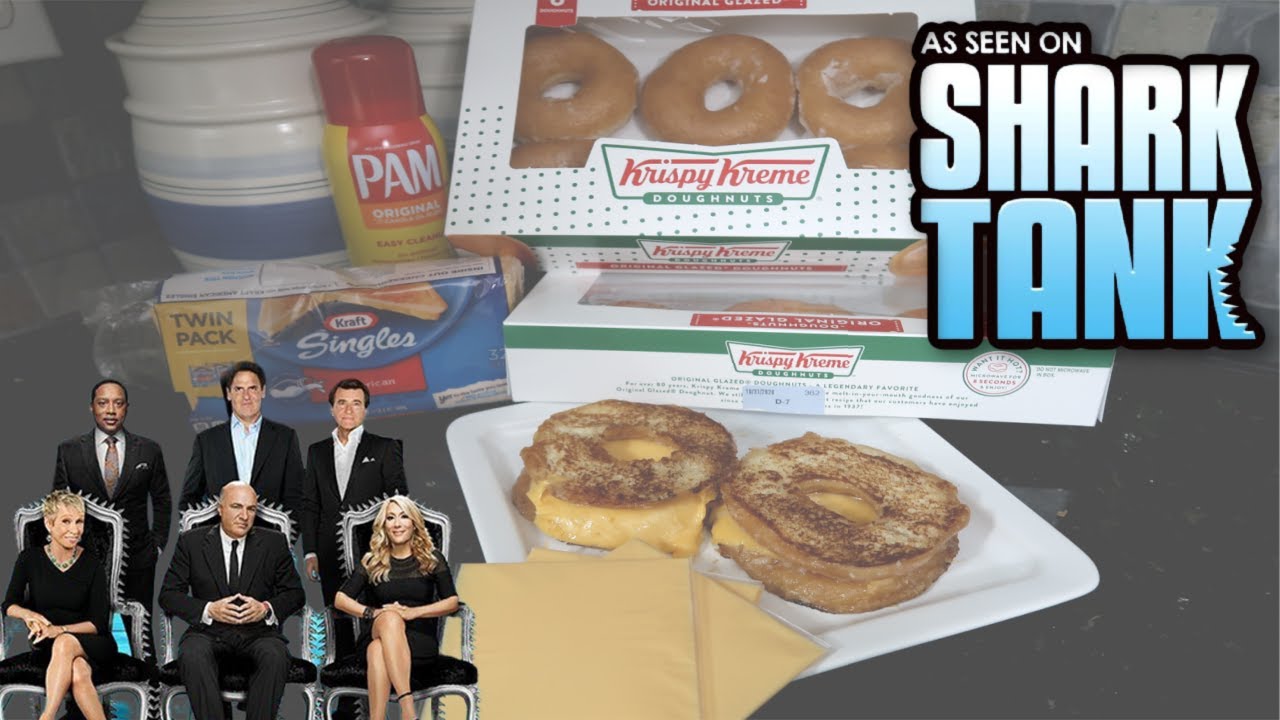 Grilled Cheese Donuts As Seen On Shark Tank YouTube