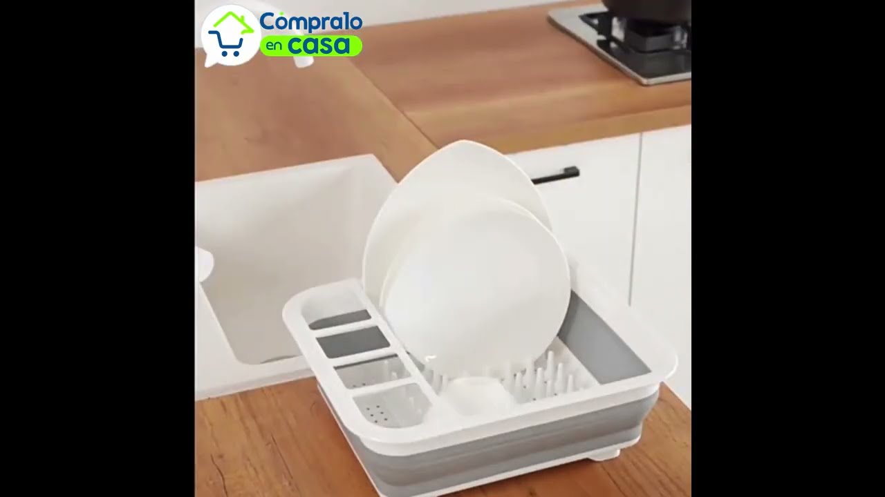 Escurridor De Platos Plegable Locero Multifuncional KIT-21 – Cómpralo en  casa