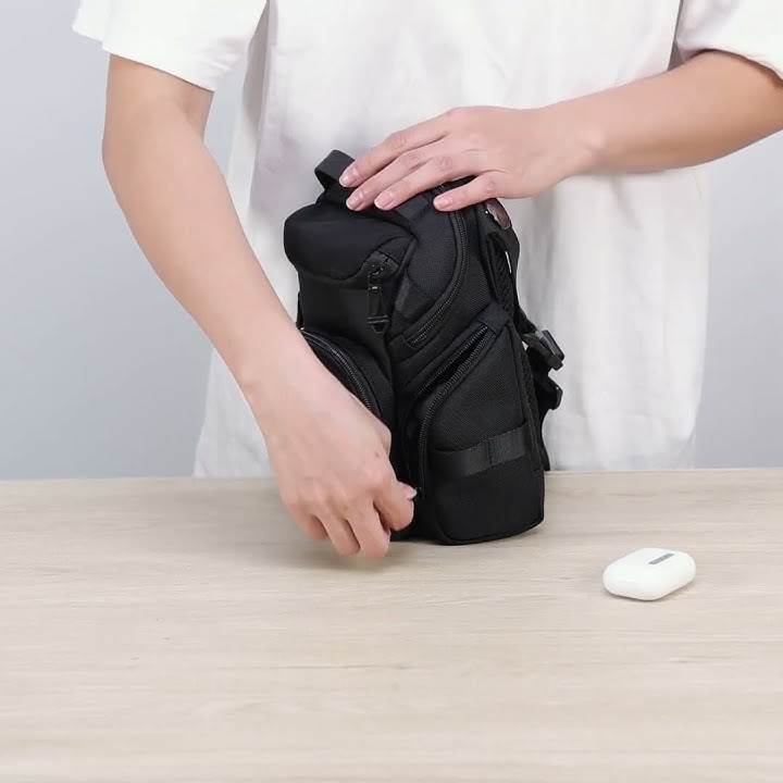 OZUKO 9818 FUNCTIONAL SLING BAG : LEG BAG Polyester · 26x9x19CM · 0 40KG · 4L