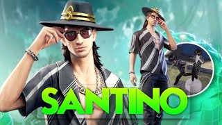 SANTINO NEW CHARACTER ONLY IN FREE FIRE ||RJ ROCK