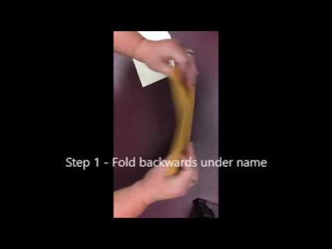 Report Card Folding