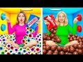 1000ミステリーボタンチャレンジ たった1つで逃げられます | 面白い瞬間 Candy DO