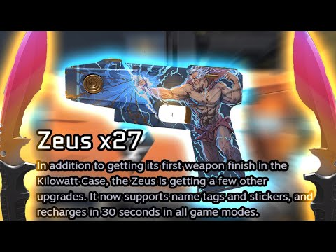 FINALLY A HUGE CS2 UPDATE! (ZEUS SKIN + NEW CASE AND A LOT MORE)