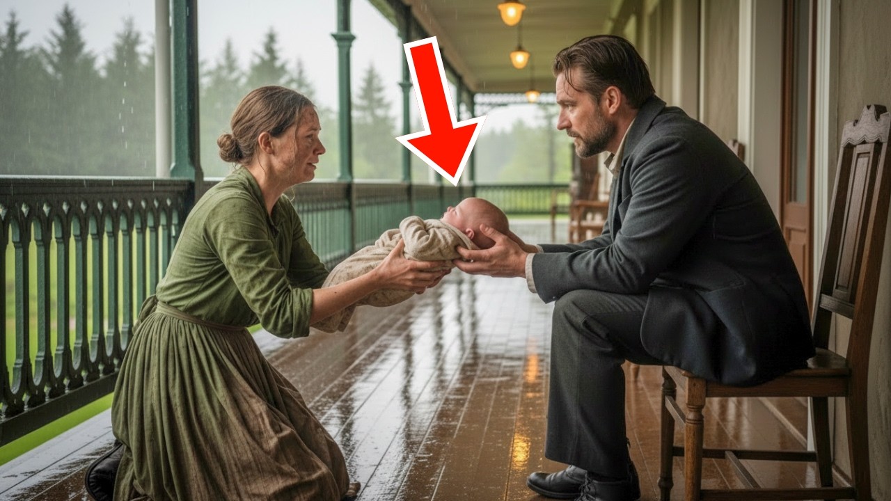 Bitte ziehen Sie mein Kind auf, denn ich habe keine Mittel Die Antwort des verwitweten Barons war UN