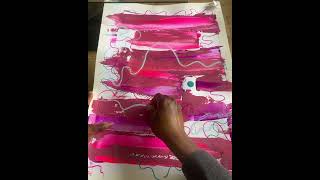 Intuitive Abstract Art: Art Meditation #arttherapy #satisfyingart #relaxingart #relaxingarttherapy