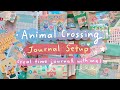 Animal Crossing New Horizons Journal Setup 🏝   | Rainbowholic