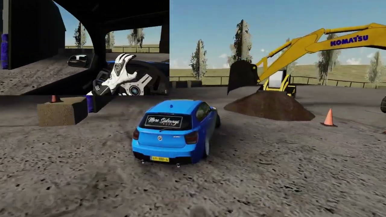 MoreSideways BMW M135i at The Yard