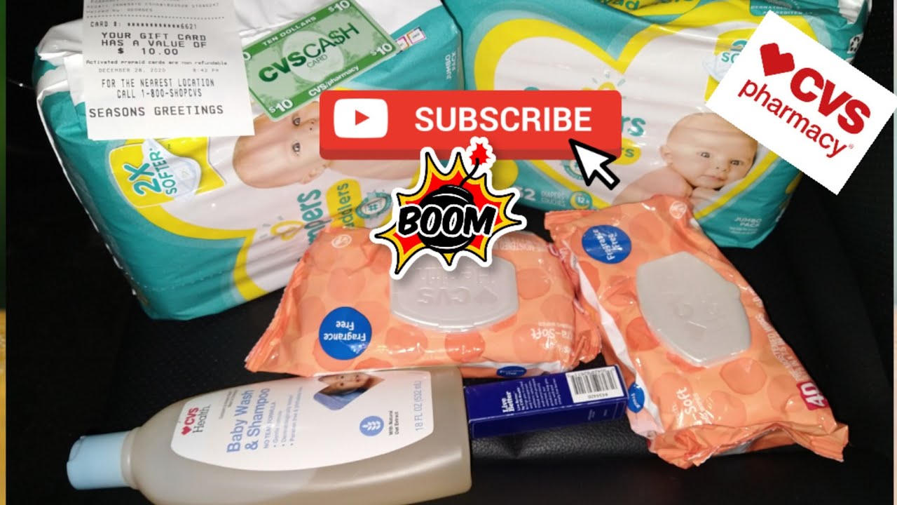 CVS extreme baby deal| All baby products| 12/27-1/2| $7.66 after $10 gc ...