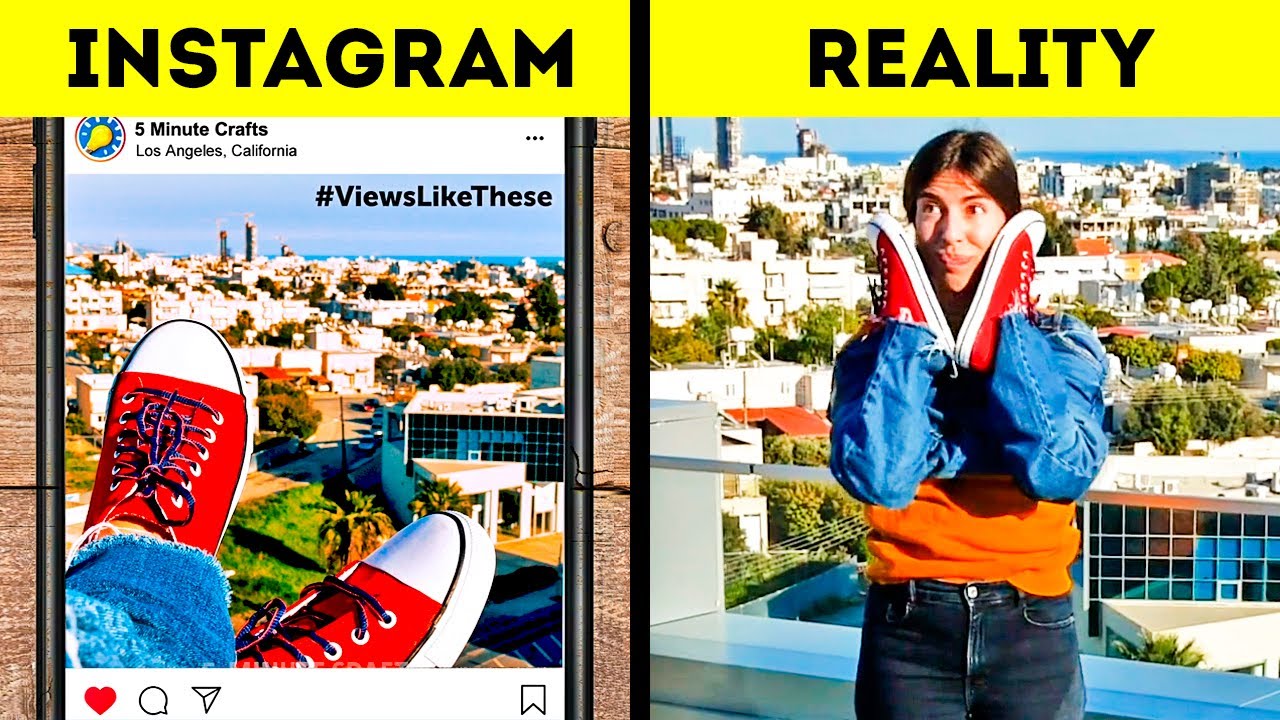 インスタグラムと現実 超便利な写真のハック選 Youtube インスタグラムと現実 超便利な写真のハック選 Youtube