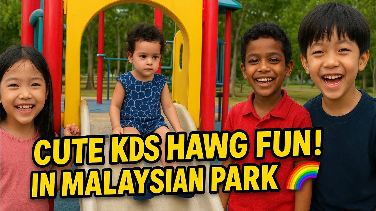 Kids Playing in Malaysian Park | Fun Day Out 🇲🇾