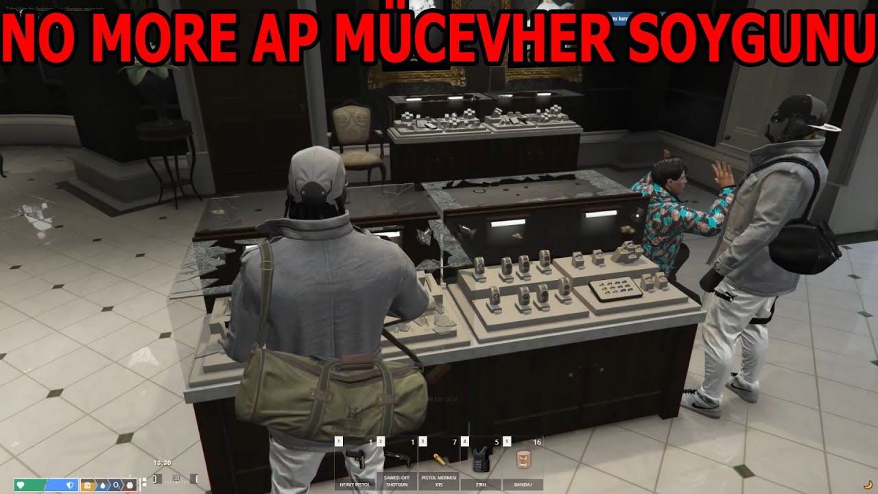 NO MORE AP BANKA SOYGUNU VORP 2.5 [TAHSİN-CENK-USLU-PEDRO]