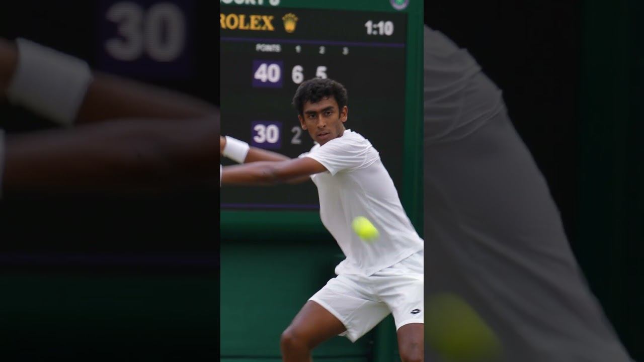 Arnav blazes his way into the second round 👏