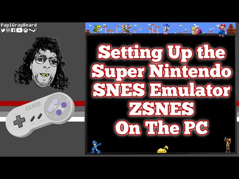 Tutorial of Setting Up the Super Nintendo SNES Emulator ZSNES On The Computer