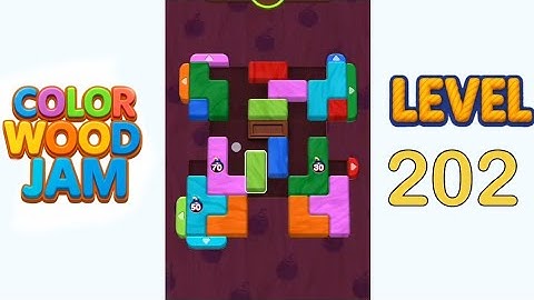 Color Wood Jam Level 202 Walkthrough Solution