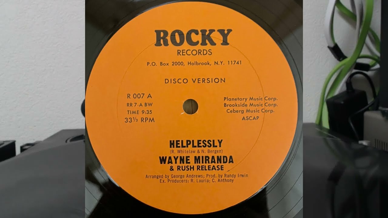 Wayne Mirada & Rush Release - Helplessly