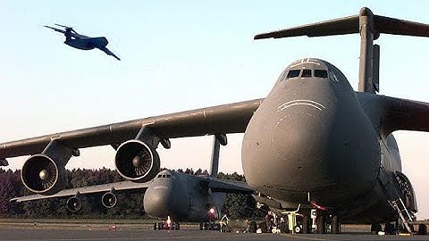 Lockheed C-5 Galaxy "lực sỹ bay" khổng lồ của quân đội Hoa Kỳ