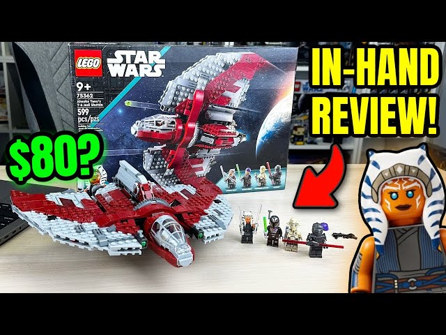 ▻ Review: LEGO Star Wars 75362 Ahsoka Tano's T-6 Jedi Shuttle