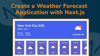 Creating a Weather Forecast Web App with Next.js - Next.js Beginner Project screenshot 4