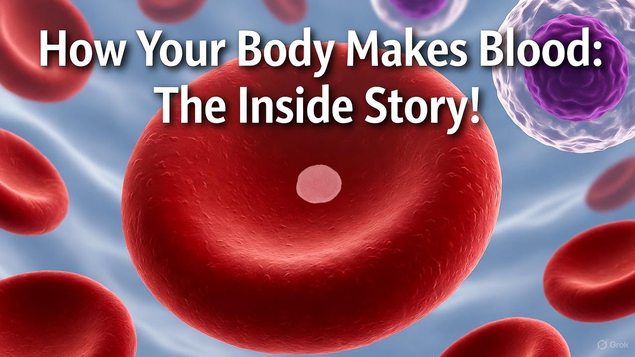 How Your Body Makes Blood: The Inside Story! - YouTube