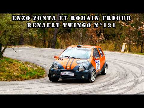 Rallye de Vaison la Romaine 2026 - Renault Twingo N°131 - Enzo Zonta et Romain FREOUR