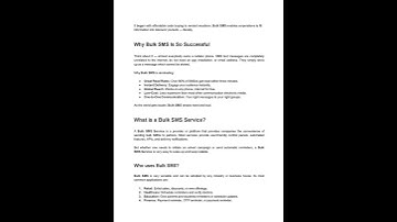 Why Bulk SMS Is the Most Effective Marketing Tool Today