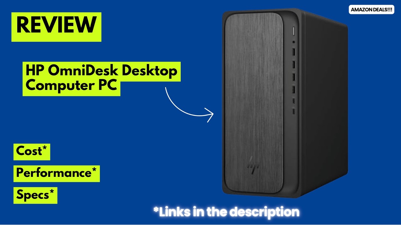 HP OmniDesk Desktop Review – Ryzen 7 8700G, 32GB DDR5, 1TB NVMe
