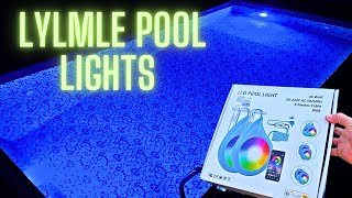 Famous LyLmLe Led pool lights unboxing and review Wealth