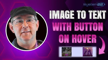 Elementor Hover Effects Image To Text With Button | Elementor Free 👍