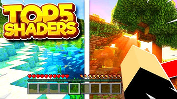 Top 5 RTX No Lag Low End Shaders For MCPE 1.18! - Minecraft Bedrock Edition