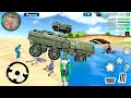 Rope Frog Ninja Hero Strange Gangster - Open City Military Tank - Android Gameplay 
