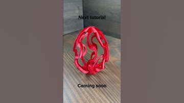 Last egg tutorial coming tomorrow. #3dprinting #tinkercad #stem #easter