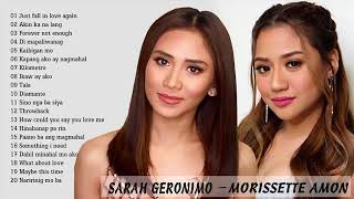 Sarah Geronimo, Morissette Amon love songs| Nonstop | Best songs of Sarah Geronimo, Morissette Amon