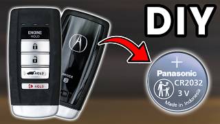 DIY 2014-2020 Acura MDX Key Fob Battery Replacement | How To Replace Acura MDX Batteries