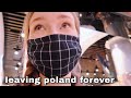 MY LAST DAY IN POLAND | saying goodbye and moving home to the usa 🇺🇸