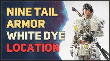 White Nine Tail Armor Dye Location Ghost of Yotei