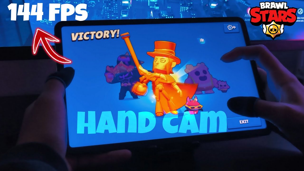 Mortis 144 Fps 🔥 0 Delay - Hand Cam | Brawl Stars ♥️