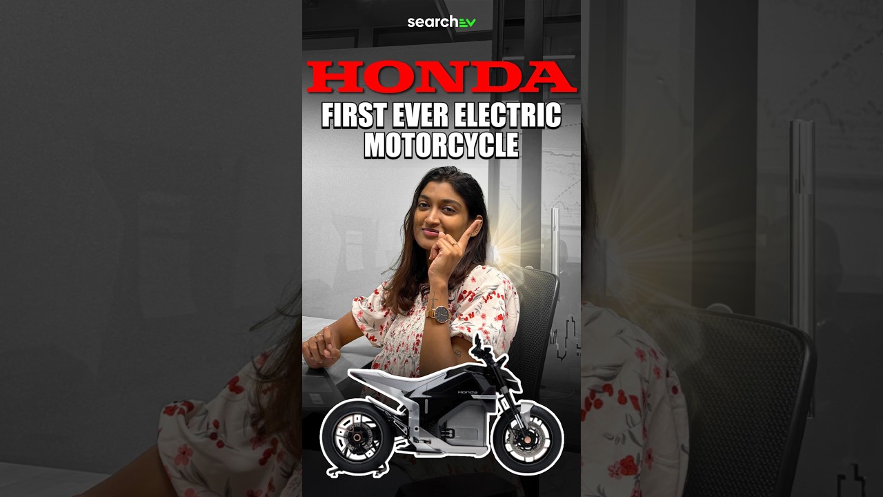 Honda’s First-Ever Electric Motorcycle Coming to India!