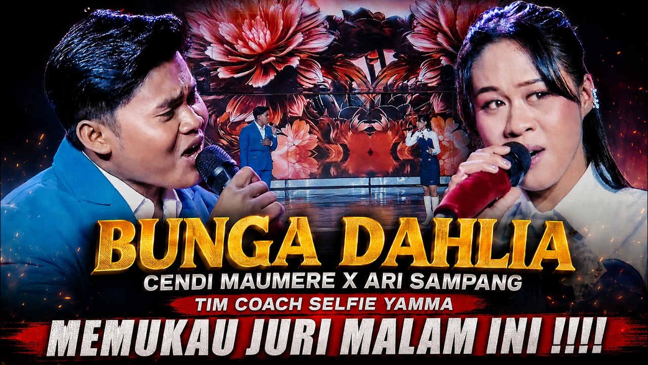 BUNGA DAHLIA CENDI MAUMERE X ARI SAMPANG 42 BESAR GRUP 1 DA.8