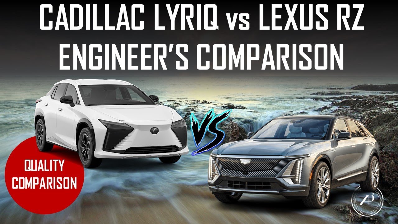 LEXUS RZ vs CADILLAC LYRIQ - ENGINEER'S FULL COMPARISON - WHICH IS BETTER?