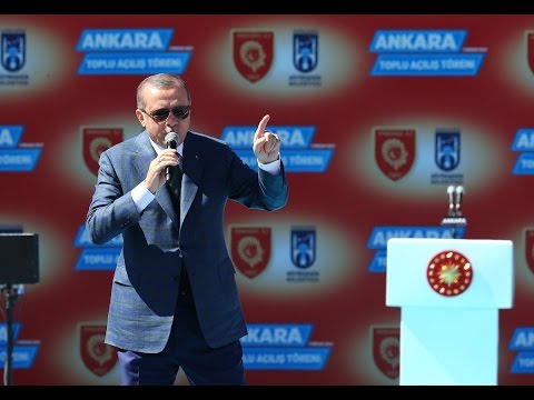 Cumhurbaşkanı Erdoğan, Dua şiirini okudu