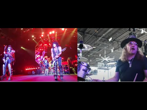 KISS post live video of "Lick It Up" from Aftershock + Eric Singer drum run down from Florida!