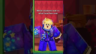 Roblox School Food
