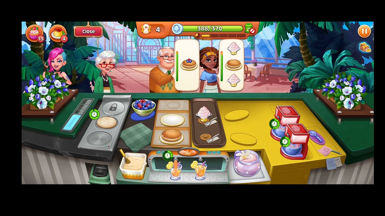 Cooking madness gameplay level 128-2,3