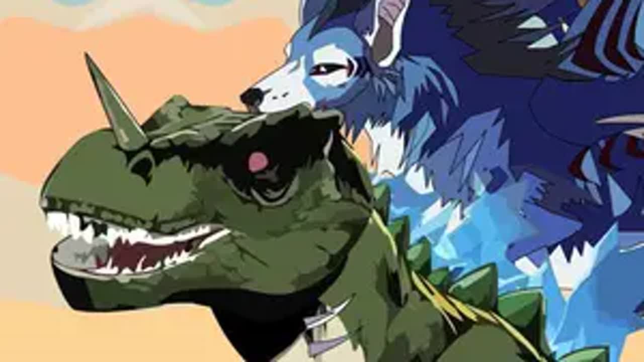 重生霸王龍，輕鬆解決蒼龍，三大獸王出現 二次元 動畫